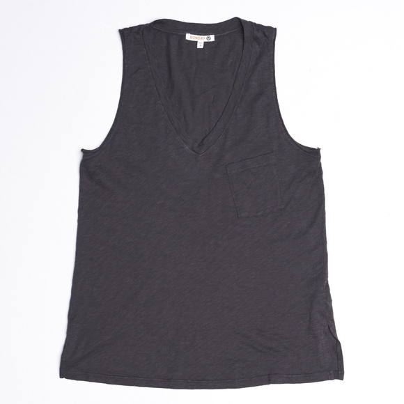 Sundry Tops - Sundry Pocket V-neck Tank NWT Sundry Tops - Sundry Pocket V-neck Tank NWT